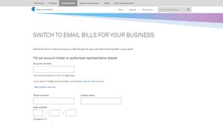 
                            7. Switch to Email Bills for Your Business - Telstra