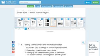 
                            2. Switel BSW 110 User Manual (Page 6 of 100) - ManualsLib