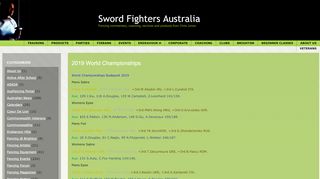 
                            8. Sword Fighters Australia