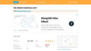 
                            8. Sw.tienet.maximus.com: User Login - Easy Counter