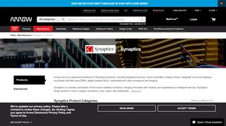 
                            7. Synaptics Distributor | Authorized Partner | Arrow.com