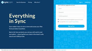 
                            6. Sync | Secure Cloud Storage — Privacy Guaranteed