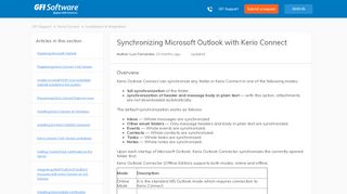 
                            3. Synchronizing Microsoft Outlook with Kerio Connect – GFI ...