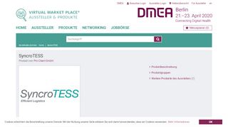 
                            6. SyncroTESS: Pro Client GmbH - DMEA - Produkt