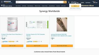 
                            9. Synergy Worldwide - Amazon.com