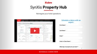 
                            9. SynXis Property Hub - Sabre Hospitality Solutions