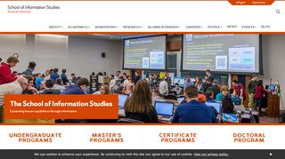 
                            10. Syracuse University School of Information Studies