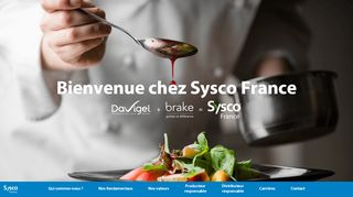 
                            3. Sysco France, producteur et distributeur de produits ...