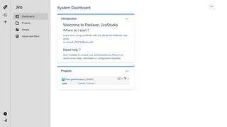 
                            9. System Dashboard - parkeon.jira.com