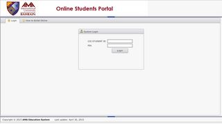 
                            8. System Login - How to Enlist Online