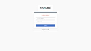 
                            1. System Login - saas.epayroll.com.au