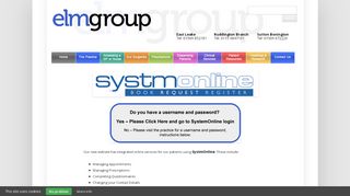 
                            4. SystemOnline login | ELM Group