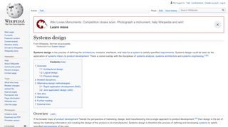 
                            4. Systems design - Wikipedia