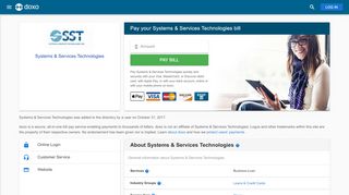 
                            3. Systems & Services Technologies: Login, Bill Pay …