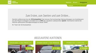 
                            4. SZ-Autoauktion . Homepage