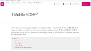 
                            6. T-Mobile MONEY | T-Mobile Support