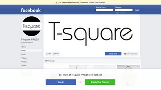 
                            9. T-square PRESS - Shop | Facebook