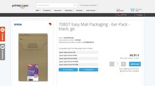 
                            7. T0807 Easy Mail Packaging - 6er-Pack - black, gebuy ...