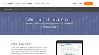 
                            5. Tableau Online Admin | Tableau Software