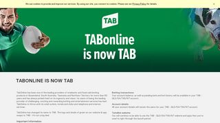 
                            4. TabOnline is Now TAB | Sports Betting, Odds & Results | TAB