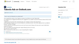
                            6. Taboola Ads on Outlook.com - Microsoft Community
