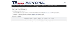 
                            6. TACC Maverick User Guide - TACC User Portal