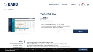 
                            6. TachoWeb Live - shop.dako.de
