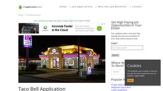
                            10. Taco Bell Application & Career Opportunities | Job ...
