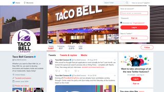 
                            6. Taco Bell Careers (@TacoBellCareers) | Twitter