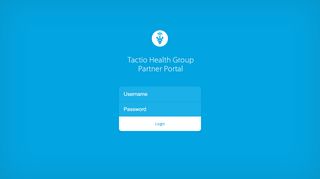 
                            6. Tactio Health Group Partner Portal