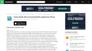 
                            7. Tactio Health: My Connected Health Logbook for iOS - Free ...