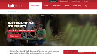 
                            7. TAFE Queensland - International students