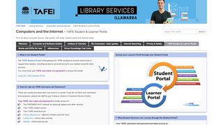 
                            4. TAFE Student & Learner Portal - Computers and the Internet - Library ...