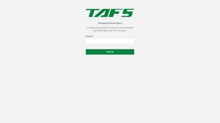 
                            5. TAFS Web Portal | Login