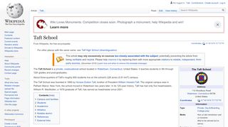
                            4. Taft School - Wikipedia