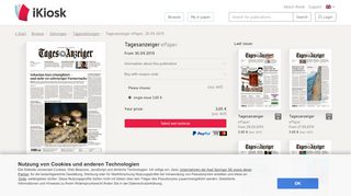 
                            8. Tagesanzeiger newspaper - read as e-paper at …