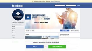 
                            8. Tagpoint Corporate - Home | Facebook
