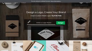 
                            8. Tailor Brands | Small Business Branding Solutions