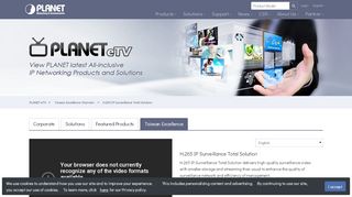
                            1. Taiwan Excellence Channel - PLANET eTV - PLANET Technology