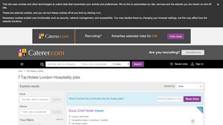 
                            8. Taj Hotels London Jobs, Vacancies & Careers - Caterer