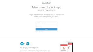 
                            6. Take control of your in-app event presence - DoubleDutch