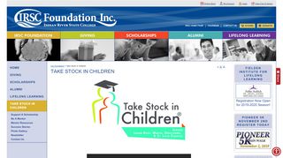 
                            9. Take Stock in Children - IRSC Foundation