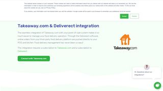
                            8. Takeaway.com integration - Online food ordering connected with your ...