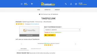 
                            5. Takefile Paypal Reseller - Buy Premium Key [FASTDELIVERY]