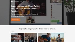 
                            6. TakeLessons Live Online Group Classes & Courses in Music ...