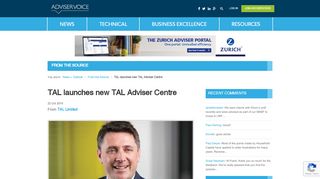 
                            7. TAL launches new TAL Adviser Centre - AdviserVoice AdviserVoice