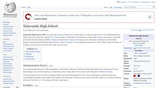 
                            4. Talawanda High School - Wikipedia