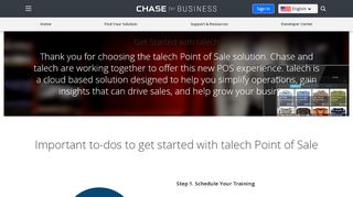 
                            7. talech Tablet Support - merchantservices.chase.com