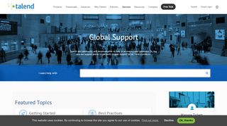 
                            3. Talend Global, Multi-Lingual Technical Support Services