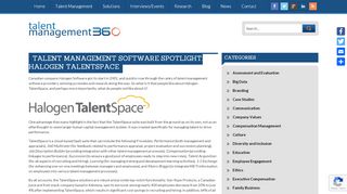 
                            8. Talent Management Software Spotlight: Halogen TalentSpace